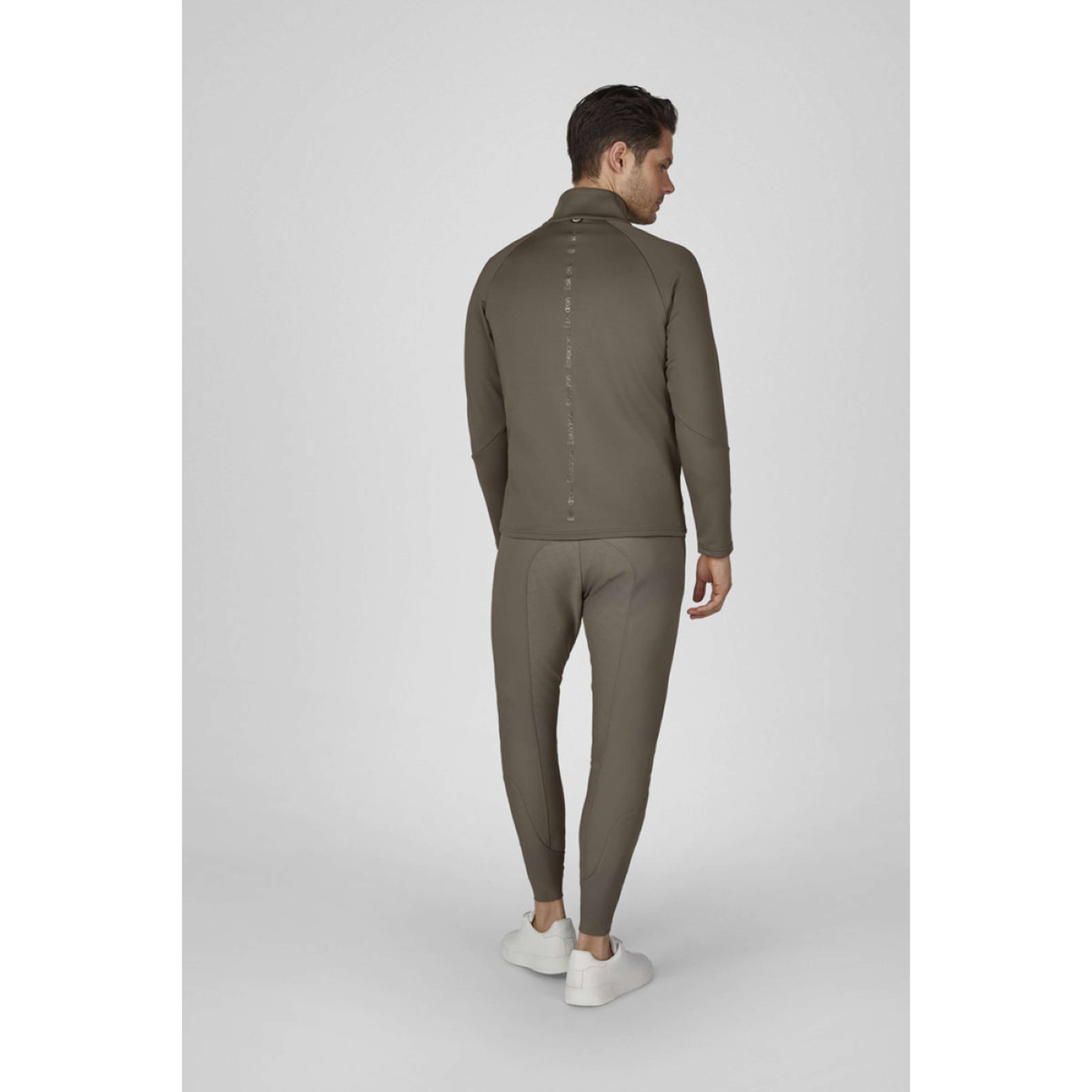 Eskadron Sudadera con capucha y cremallera Dynamics Hombres Powdertaupe