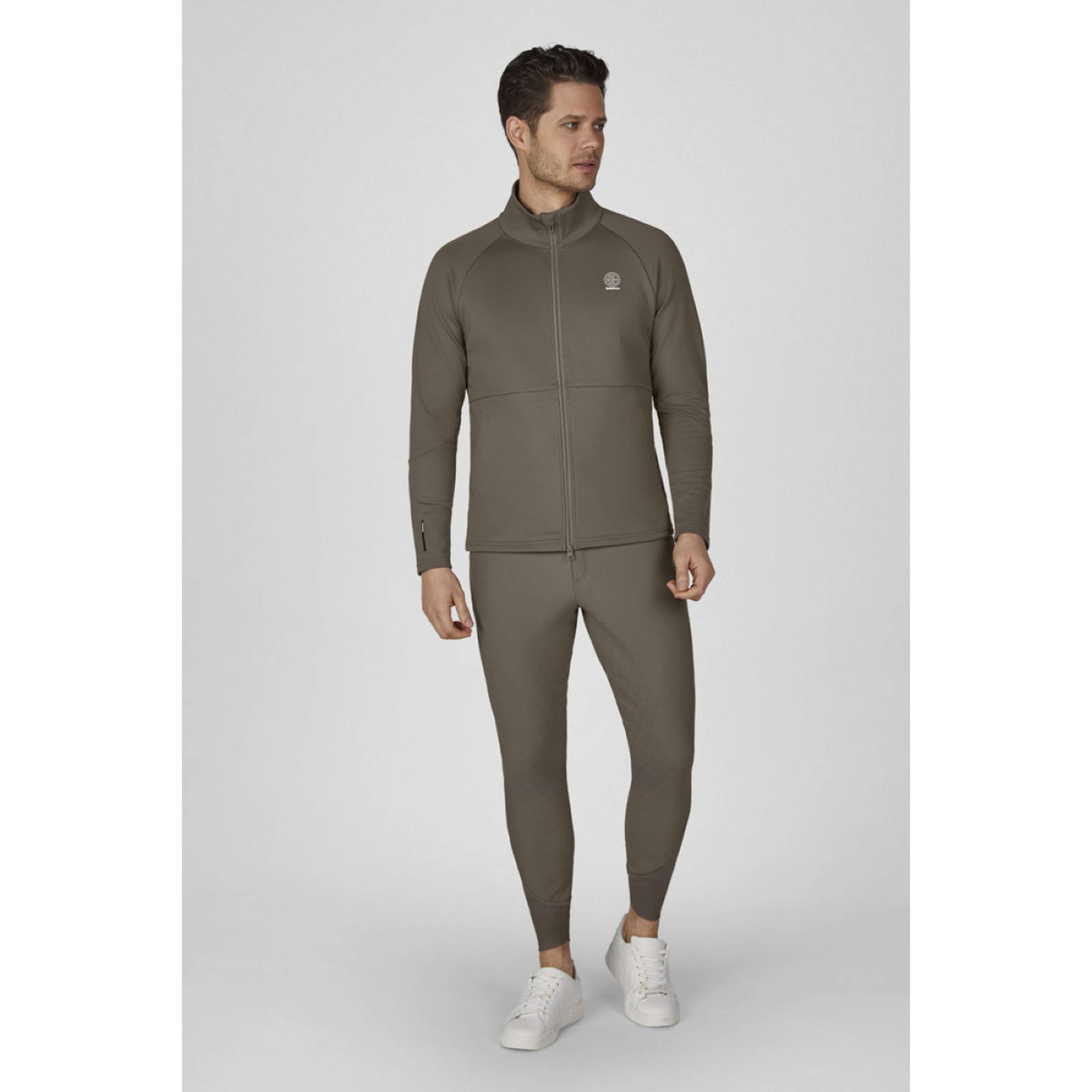 Eskadron Sudadera con capucha y cremallera Dynamics Hombres Powdertaupe