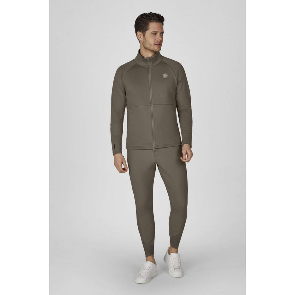 Eskadron Sudadera con capucha y cremallera Dynamics Hombres Powdertaupe