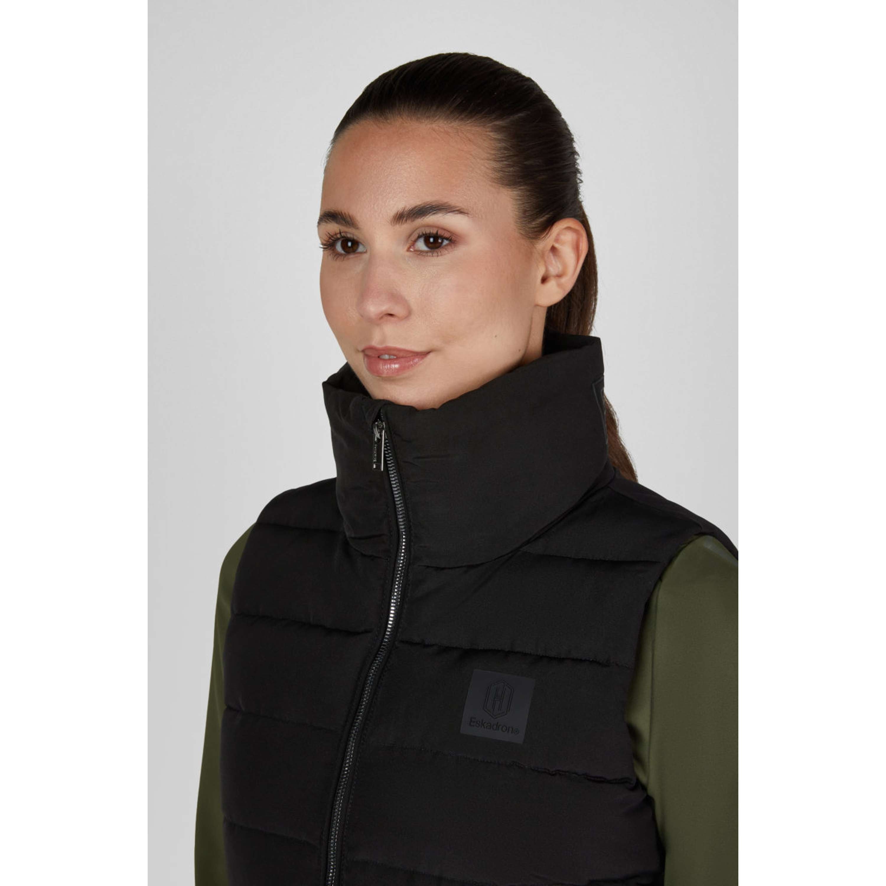 Eskadron Chaleco Heritage Quilt Waistcoat Negro