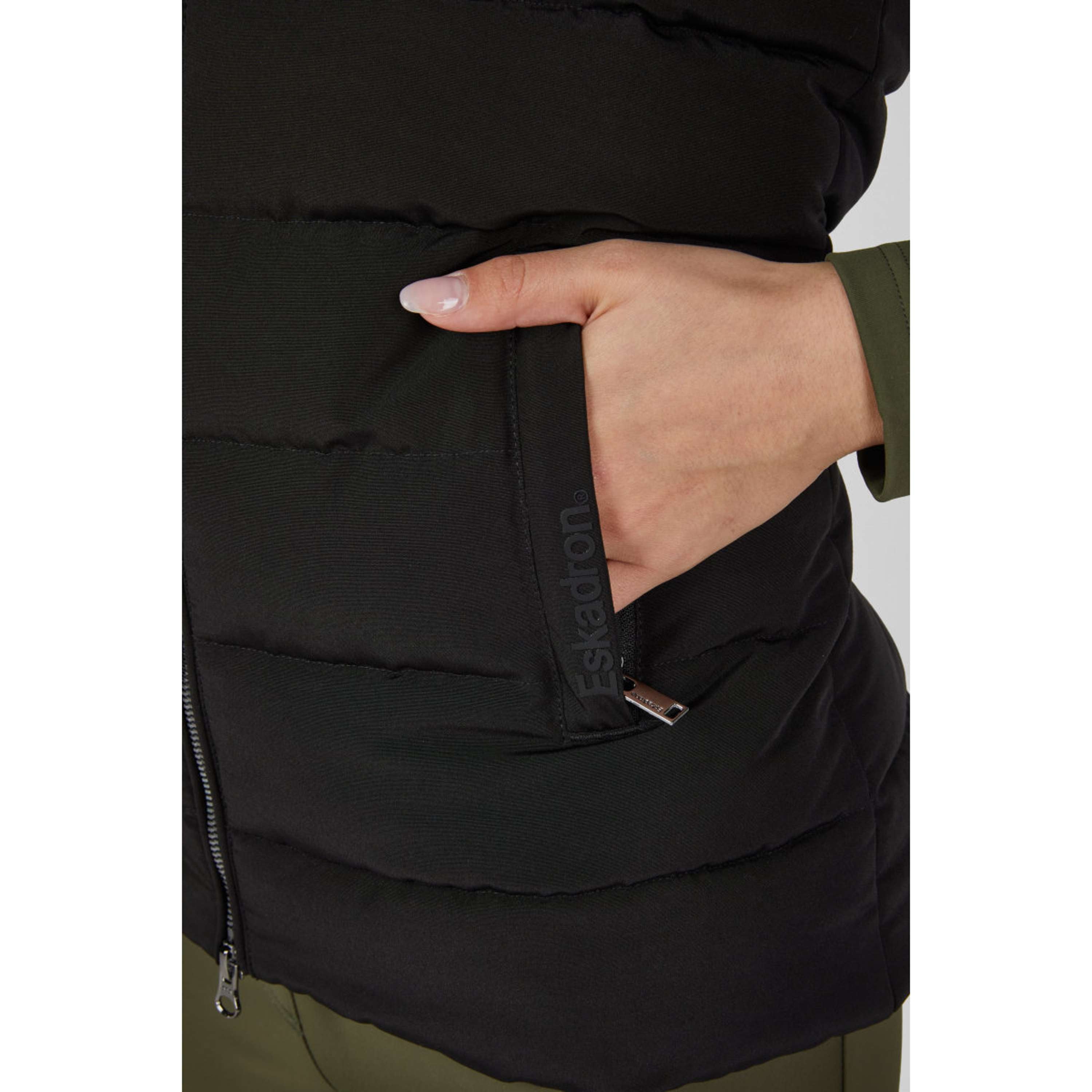 Eskadron Chaleco Heritage Quilt Waistcoat Negro