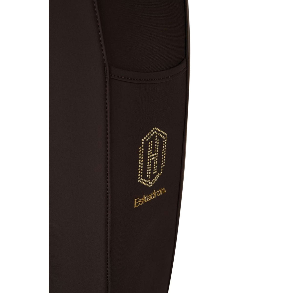 Eskadron Legging de Equitación Heritage Pro Full Grip Black Truffle