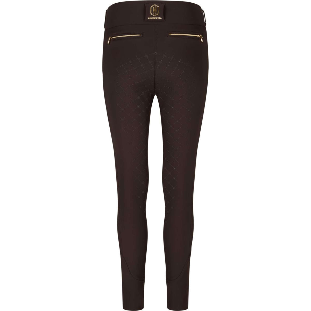 Eskadron Legging de Equitación Heritage Pro Full Grip Black Truffle