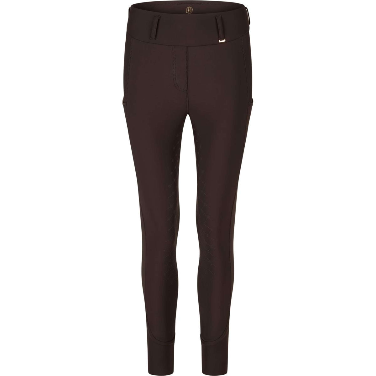 Eskadron Legging de Equitación Heritage Pro Full Grip Black Truffle