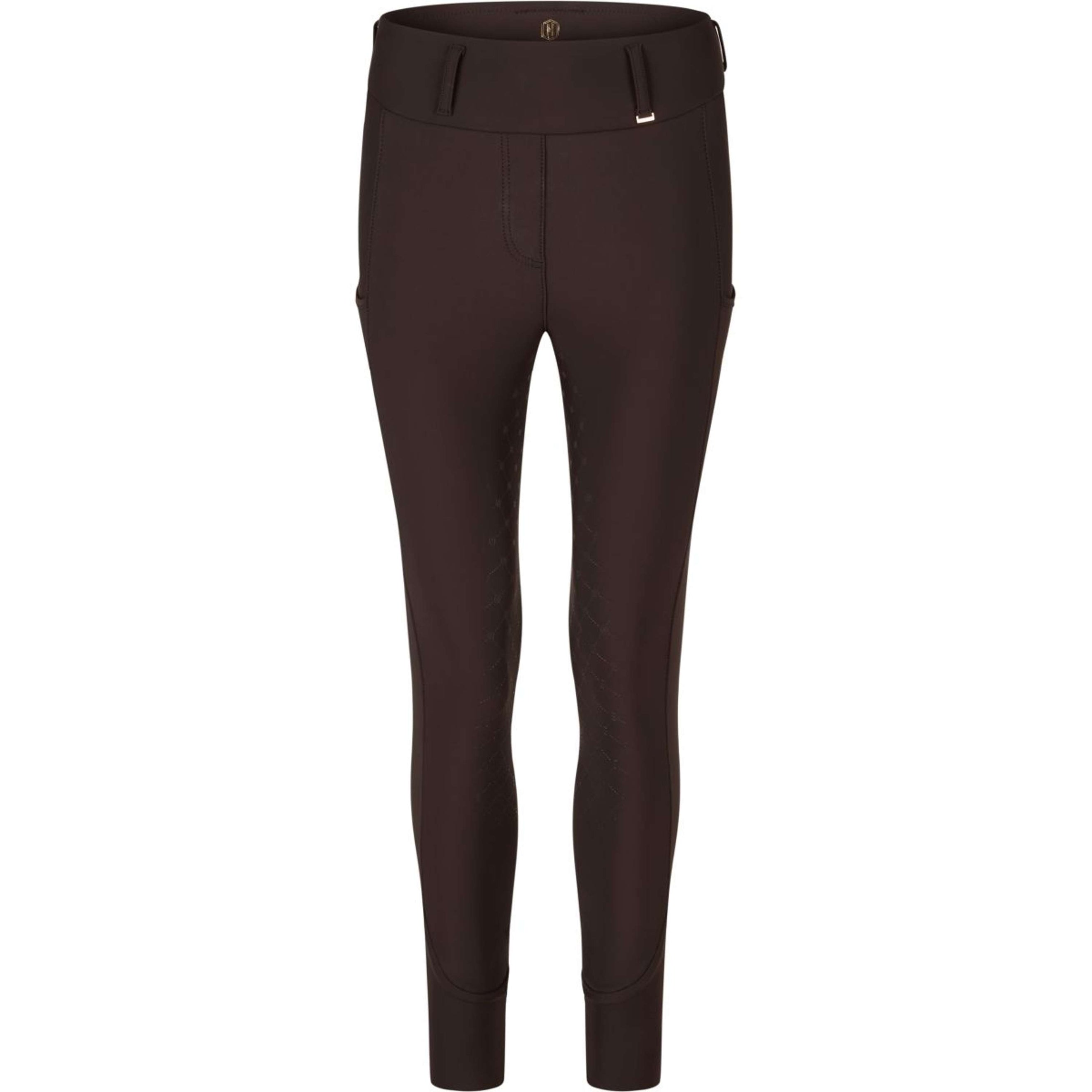 Eskadron Legging de Equitación Heritage Pro Full Grip Black Truffle