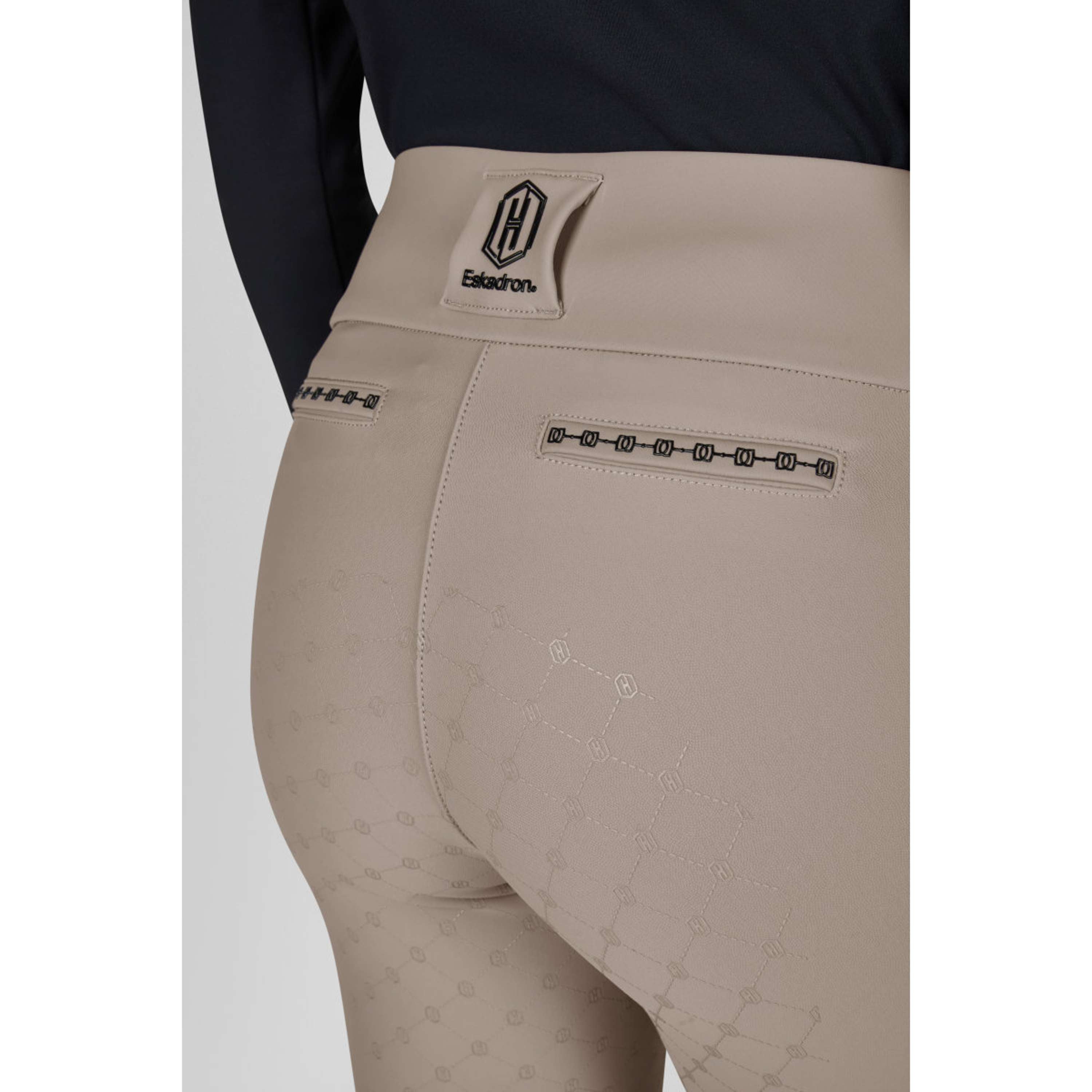 Eskadron Legging de Equitación Heritage Pro Full Grip Ash