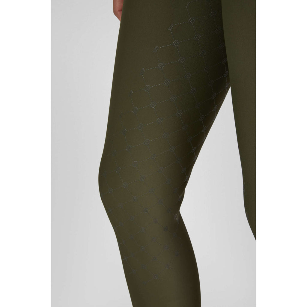 Eskadron Legging de Equitación Heritage Pro Full Grip Deep Moss