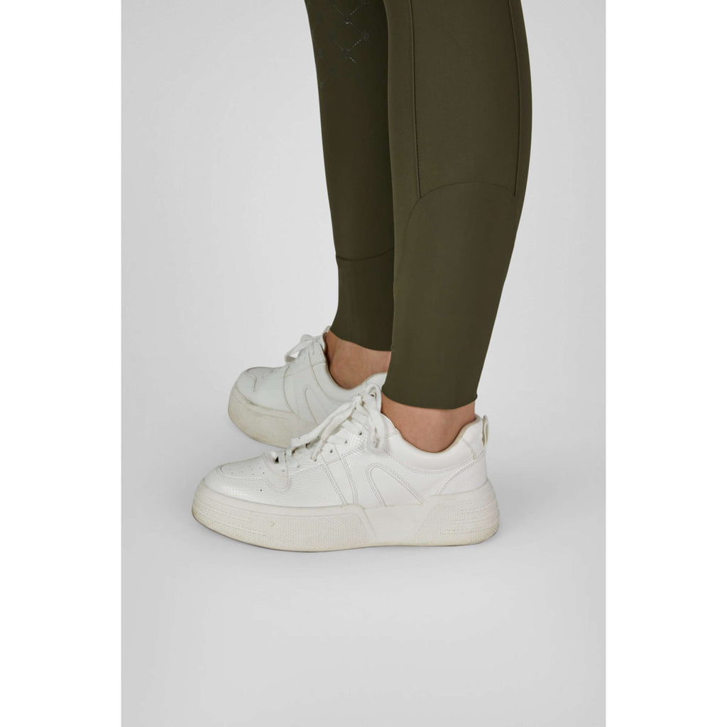 Eskadron Legging de Equitación Heritage Pro Full Grip Deep Moss
