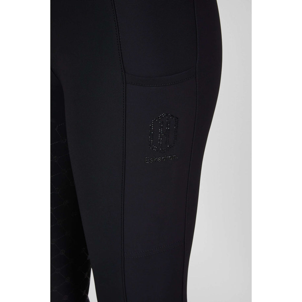 Eskadron Legging de Equitación Heritage Pro Full Grip Negro