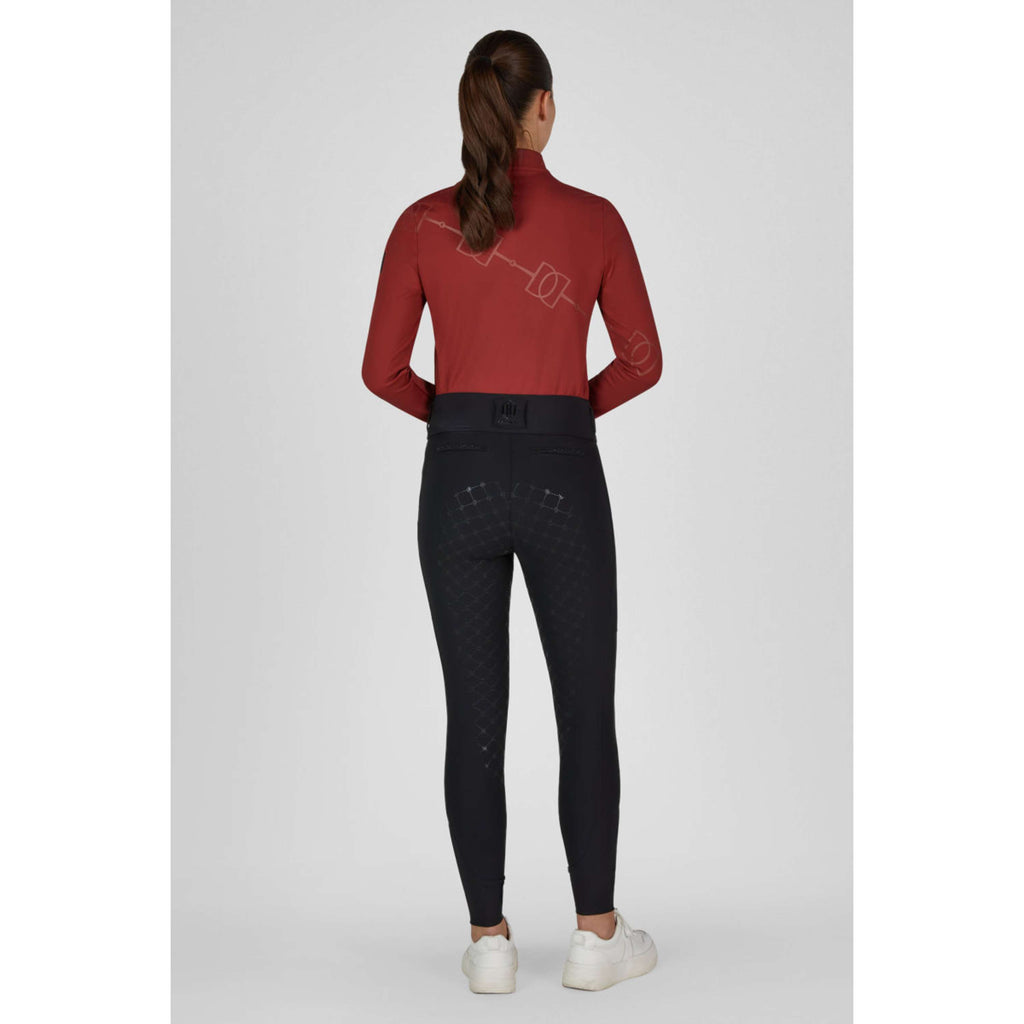 Eskadron Legging de Equitación Heritage Pro Full Grip Negro
