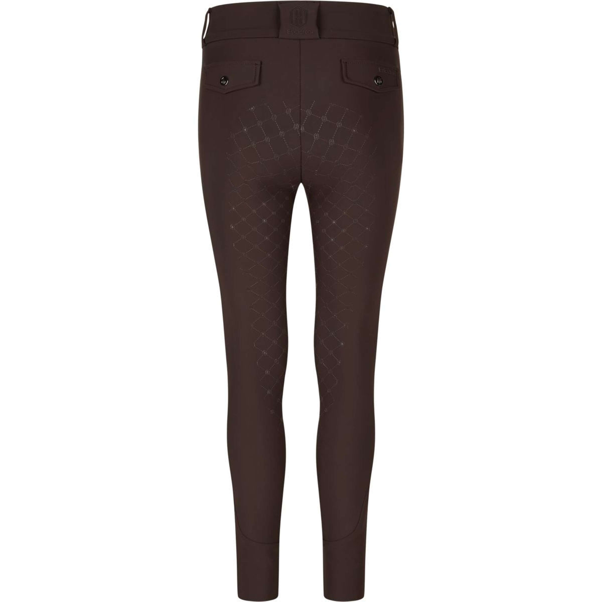 Eskadron Pantalón de Equitación Heritage Full Grip Black Truffle