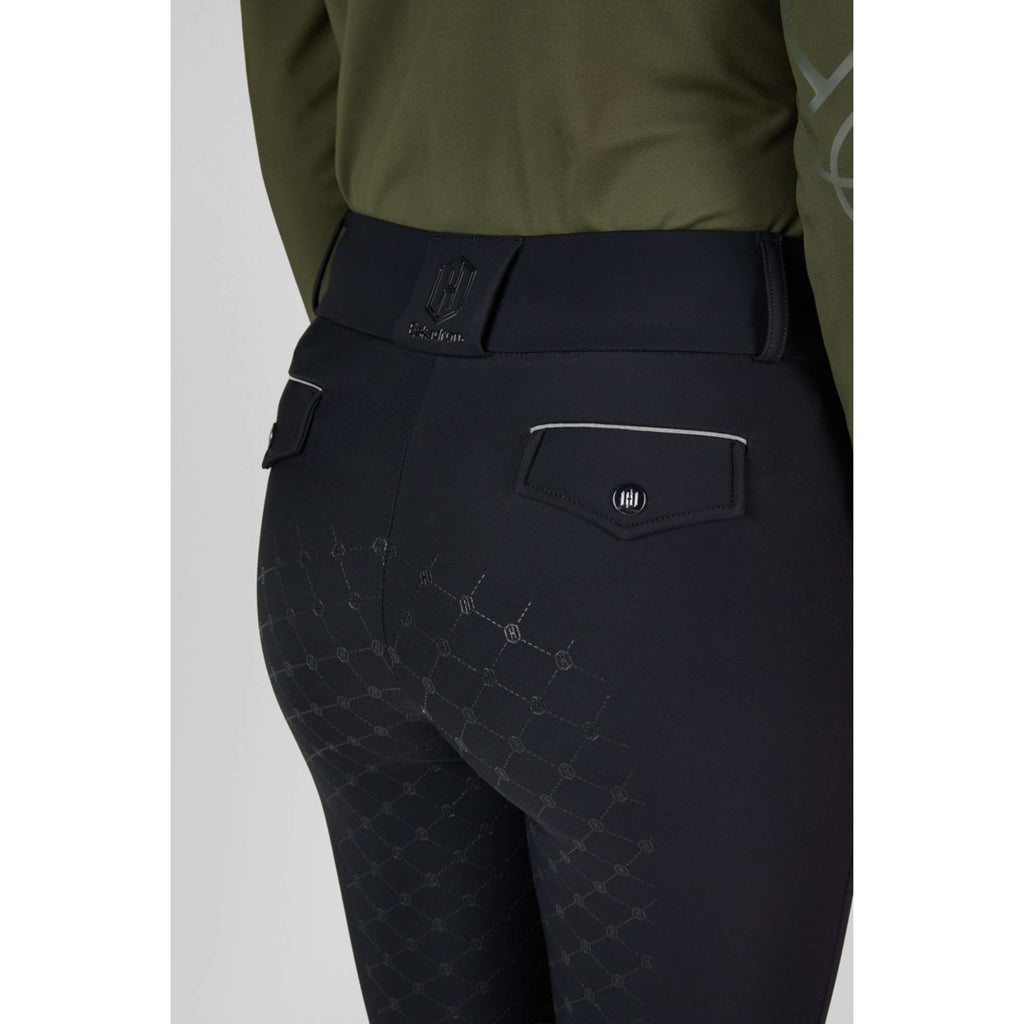 Eskadron Pantalón de Equitación Heritage Full Grip Negro