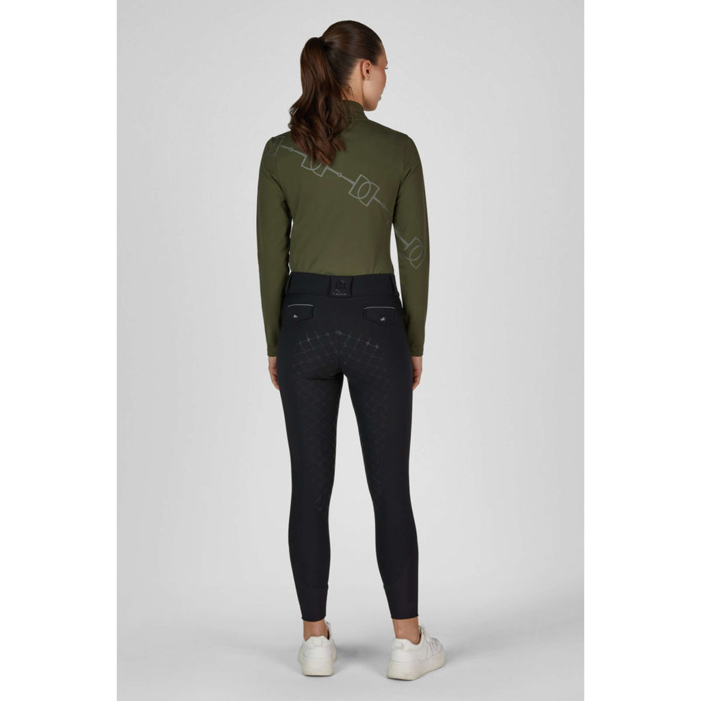 Eskadron Pantalón de Equitación Heritage Full Grip Negro