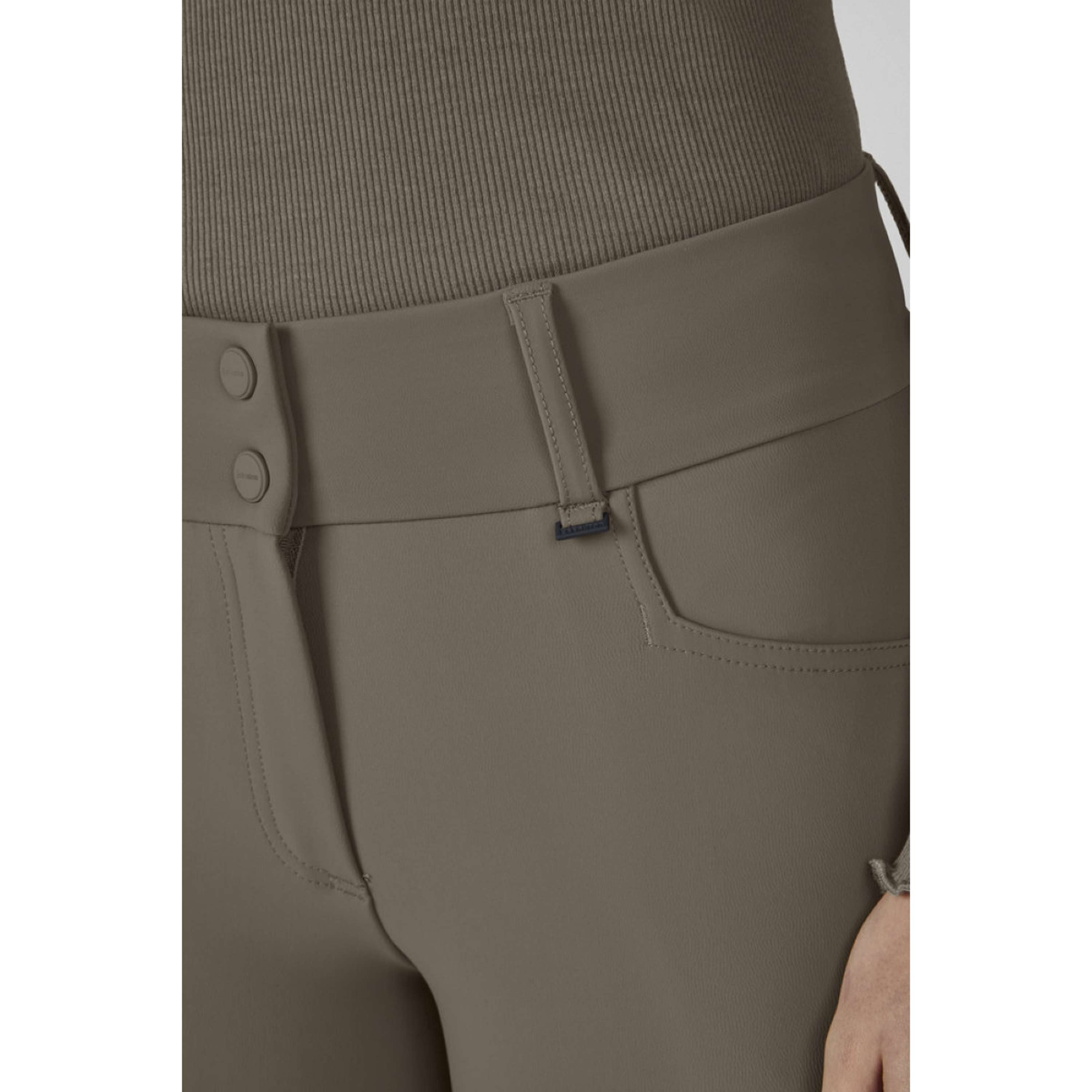 Eskadron Pantalón de Equitación Dynamics Full Grip Powdertaupe