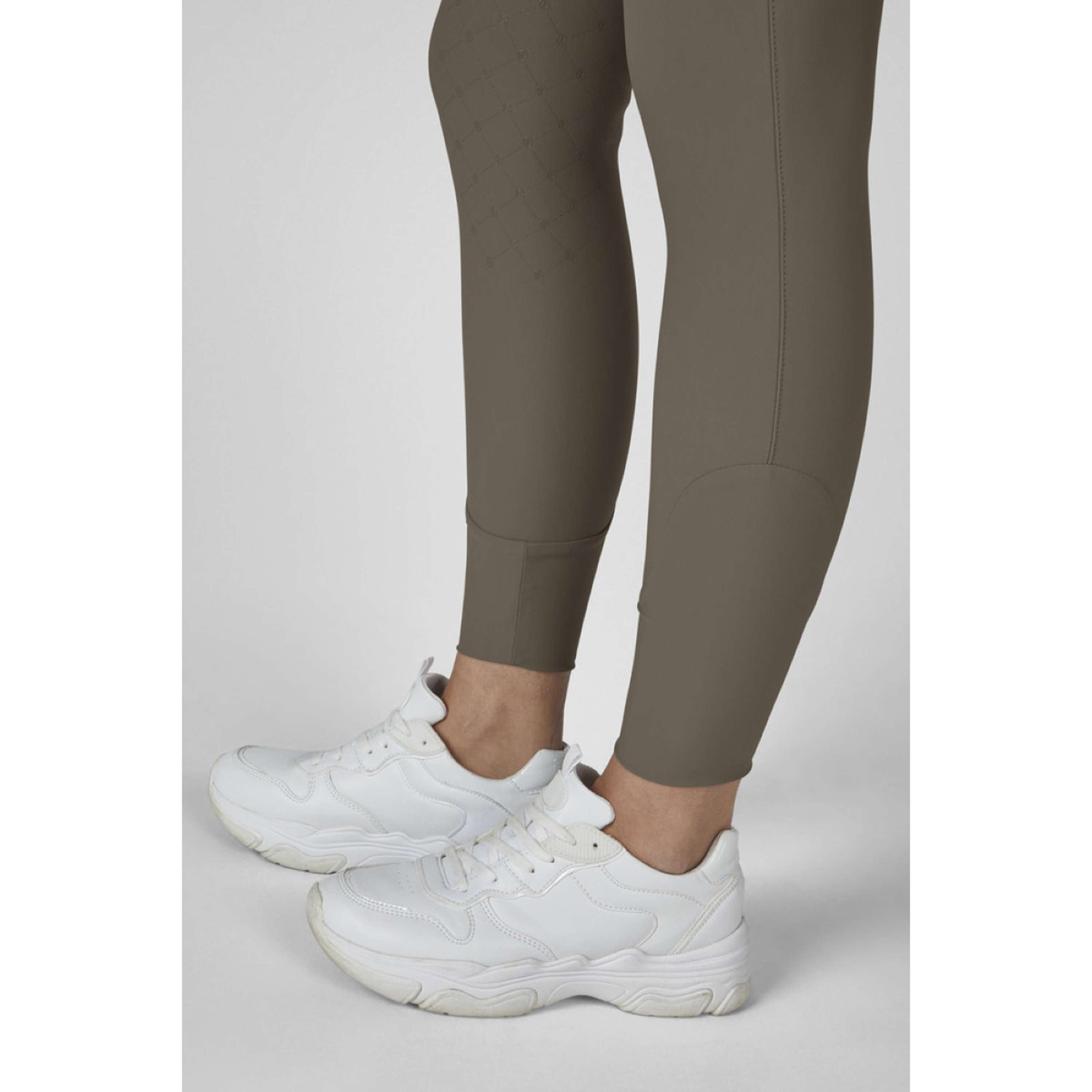 Eskadron Pantalón de Equitación Dynamics Full Grip Powdertaupe