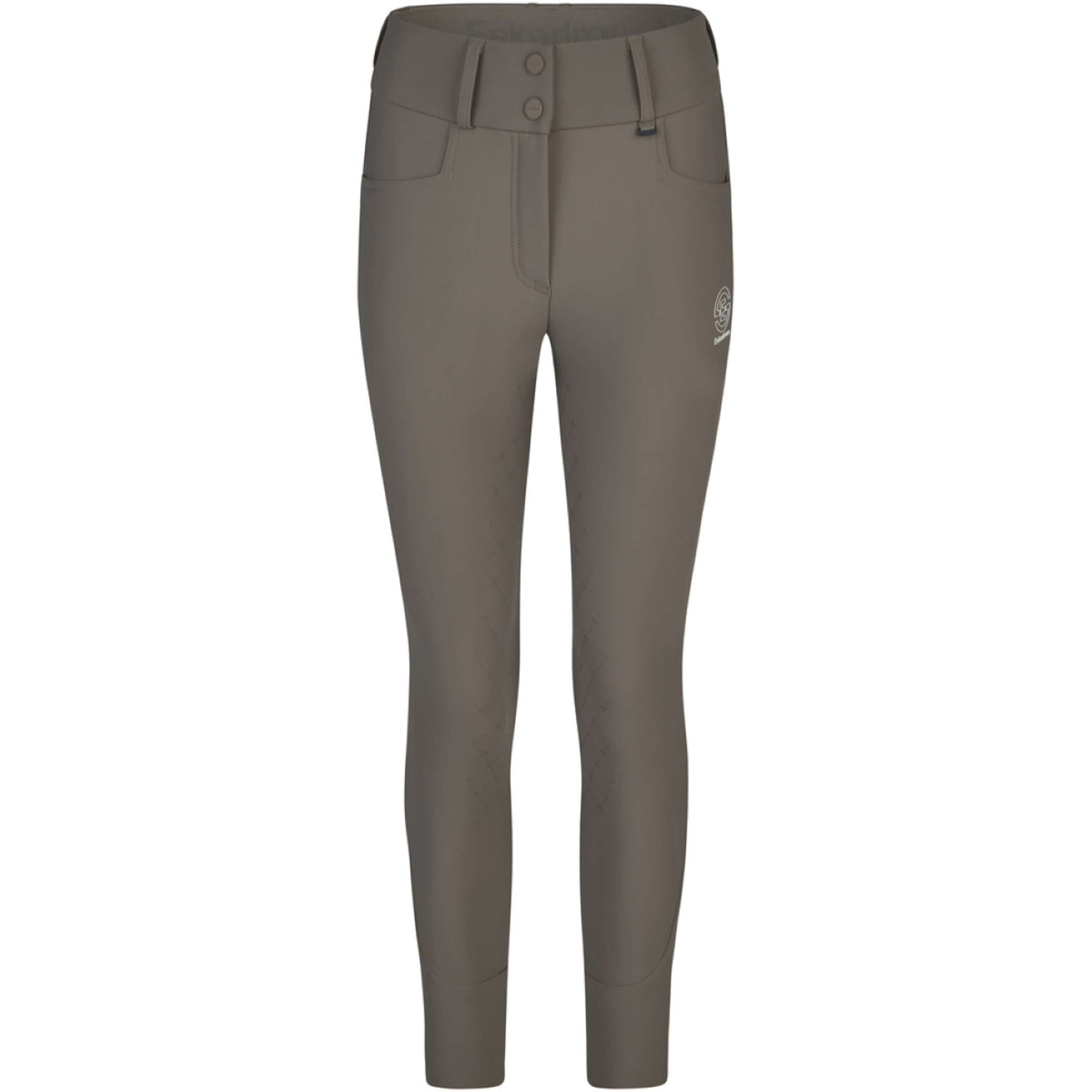 Eskadron Pantalón de Equitación Dynamics Full Grip Powdertaupe