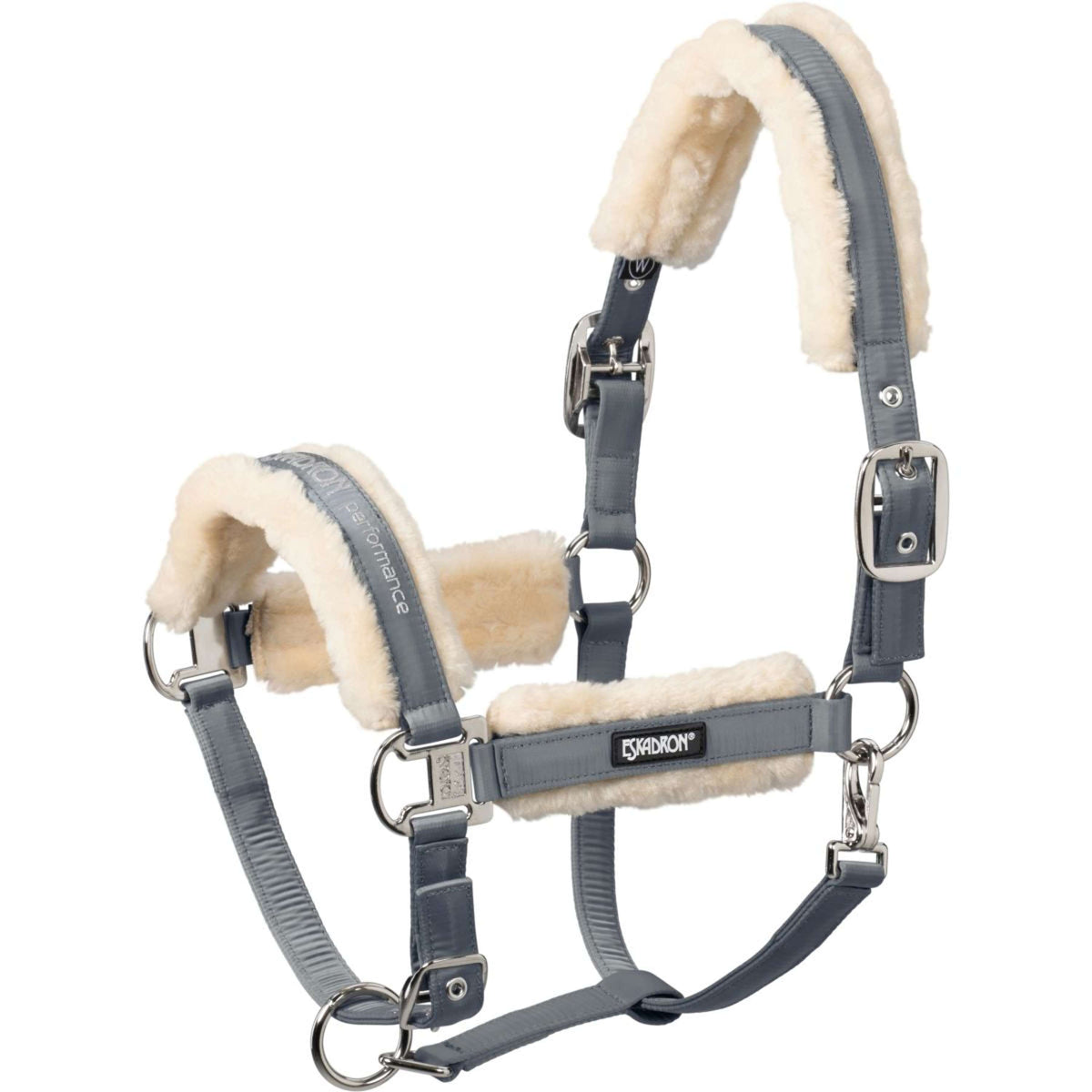 Eskadron Cabezada Faux Fur Piel Sintética Ashblue