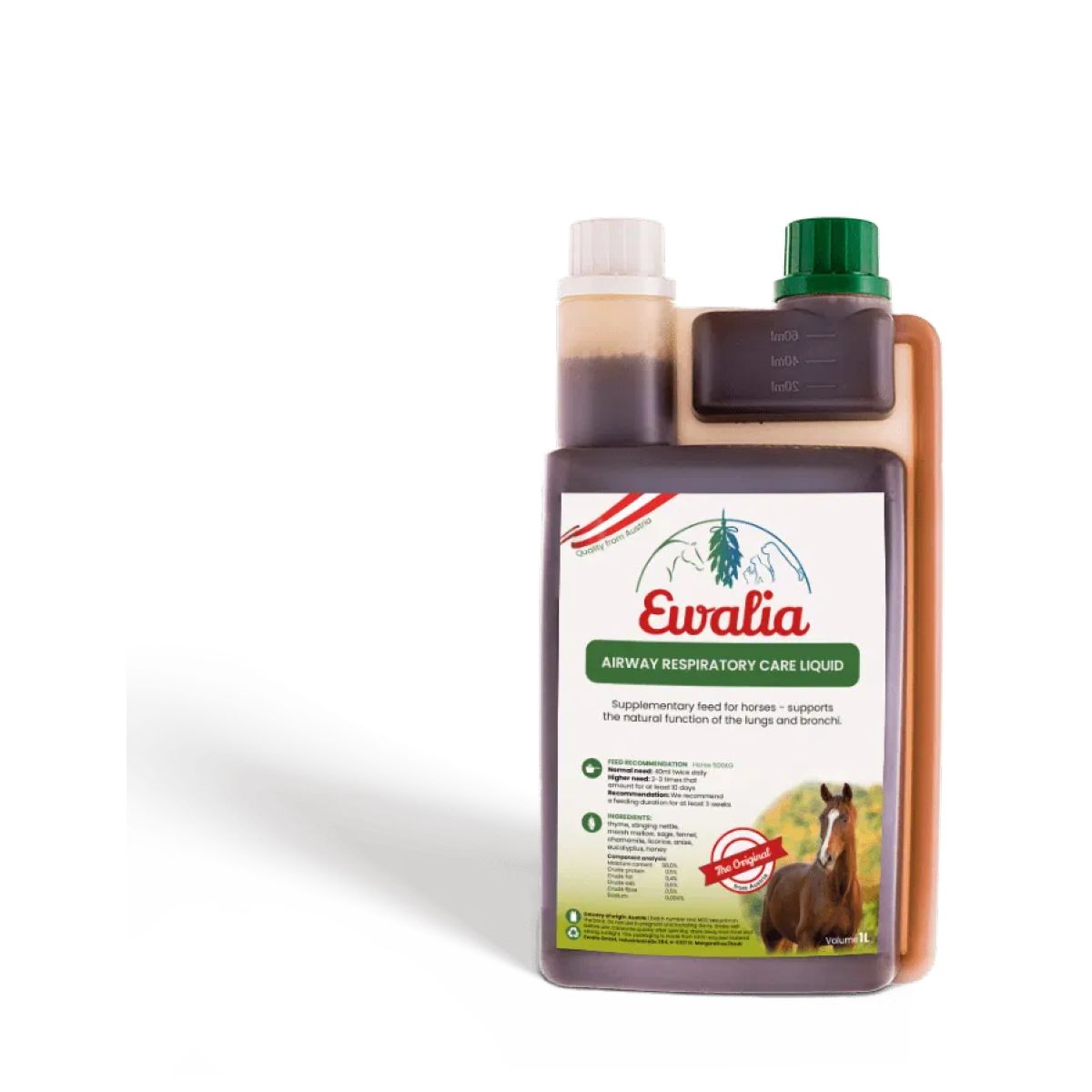 Ewalia Líquido para el cuidado respiratorio de las vías respiratorias