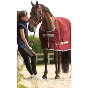 Bucas Dublin Padded Lead Rein Wine/Silver