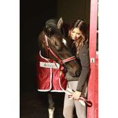 Bucas Dublin Padded Lead Rein Wine/Silver