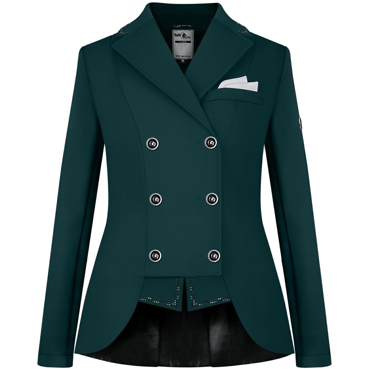 Fair Play Chaqueta de Competición Reiko Verde Noble