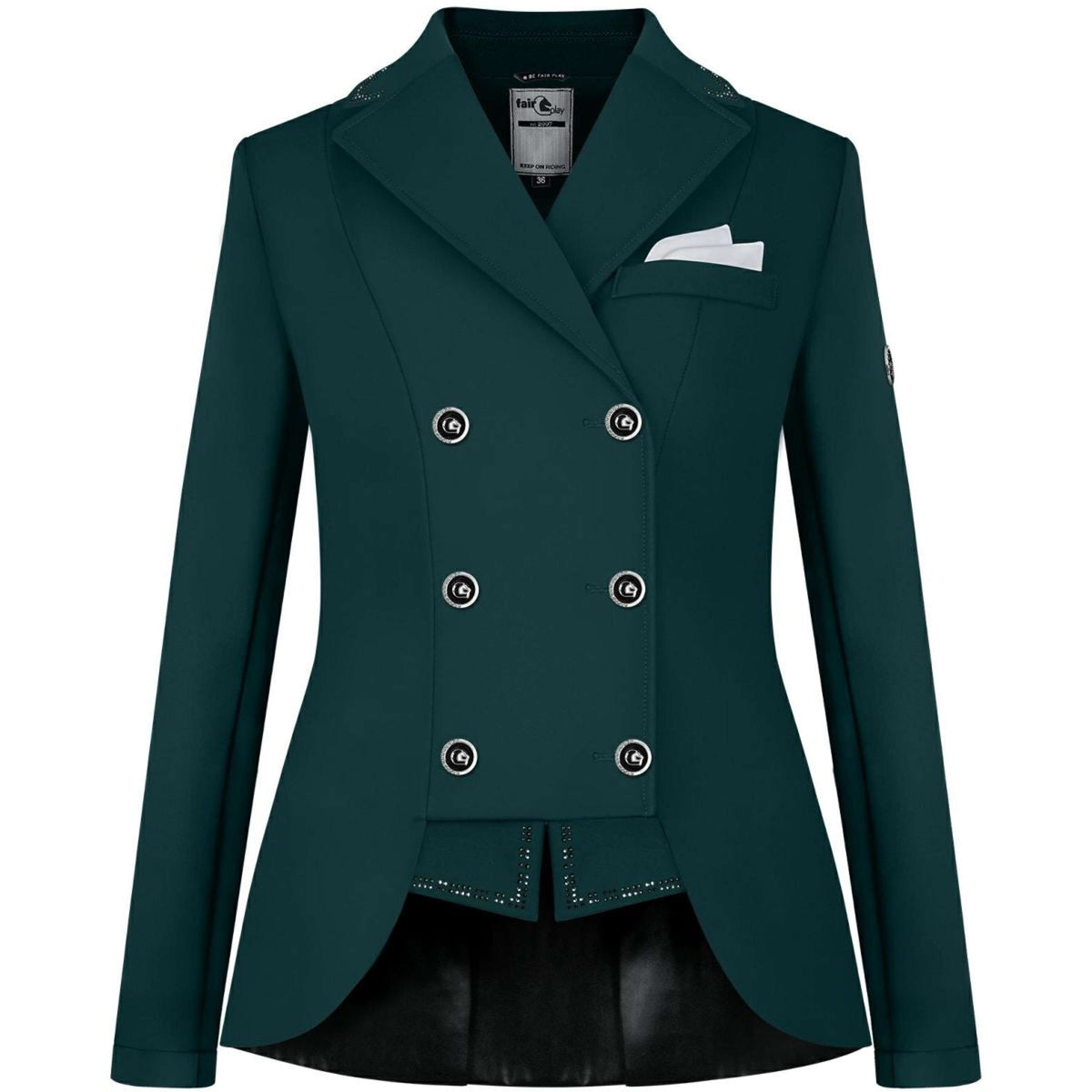 Fair Play Chaqueta de Competición Reiko Verde Noble