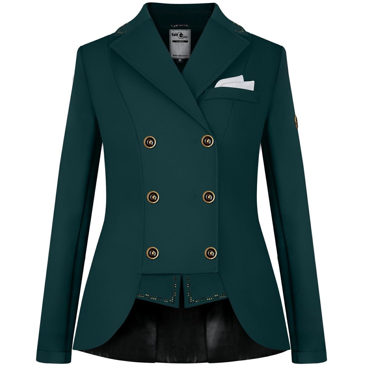 Fair Play Chaqueta de Competición Reiko VG Verde Noble