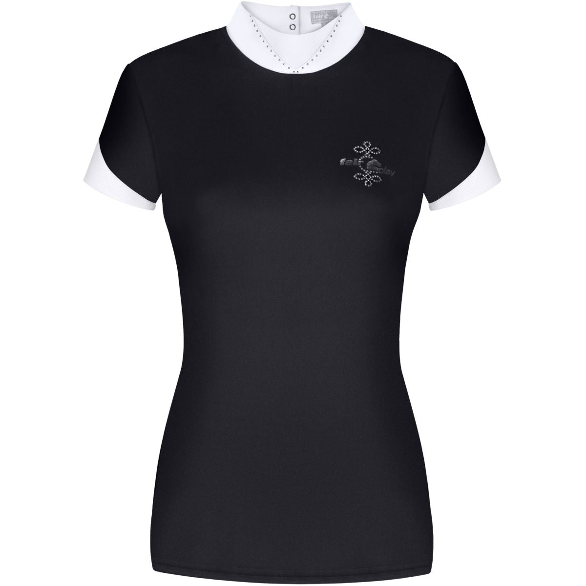 Fair Play Camiseta de Competición Bruna Negro