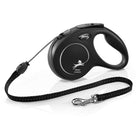 Flexi New Classic con Cuerda Negro