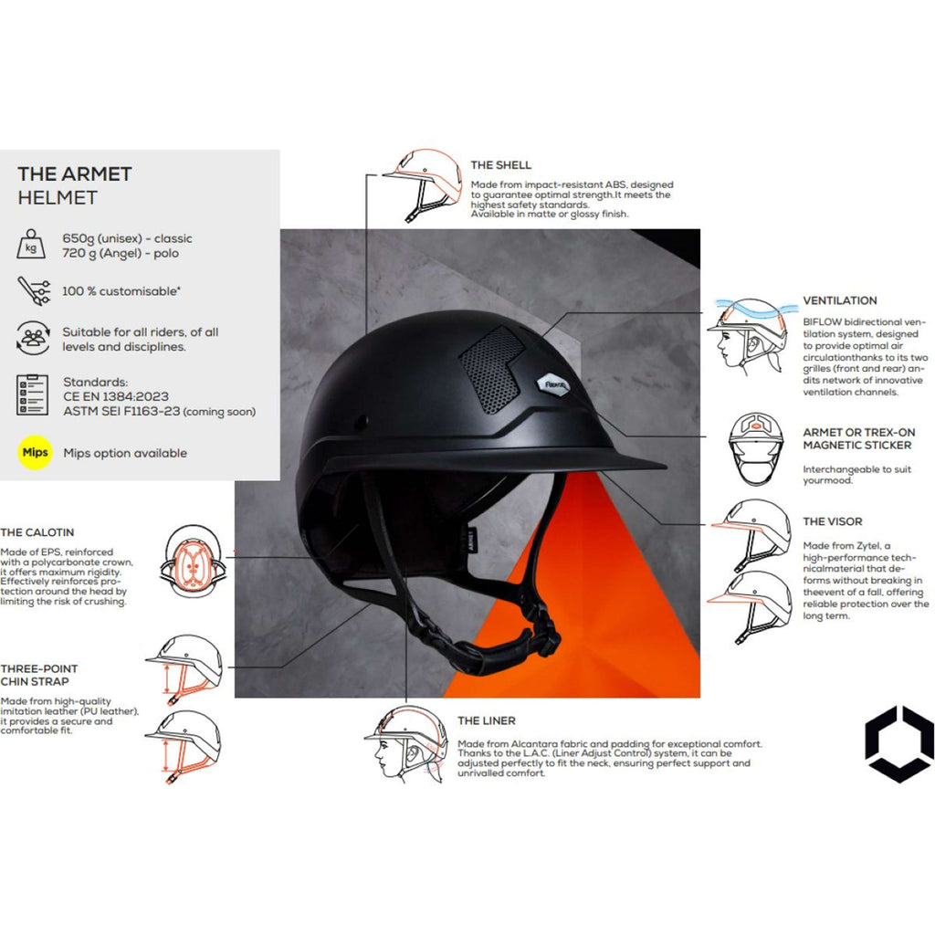 Flex-On Gorra Armet Star Mixte Negro