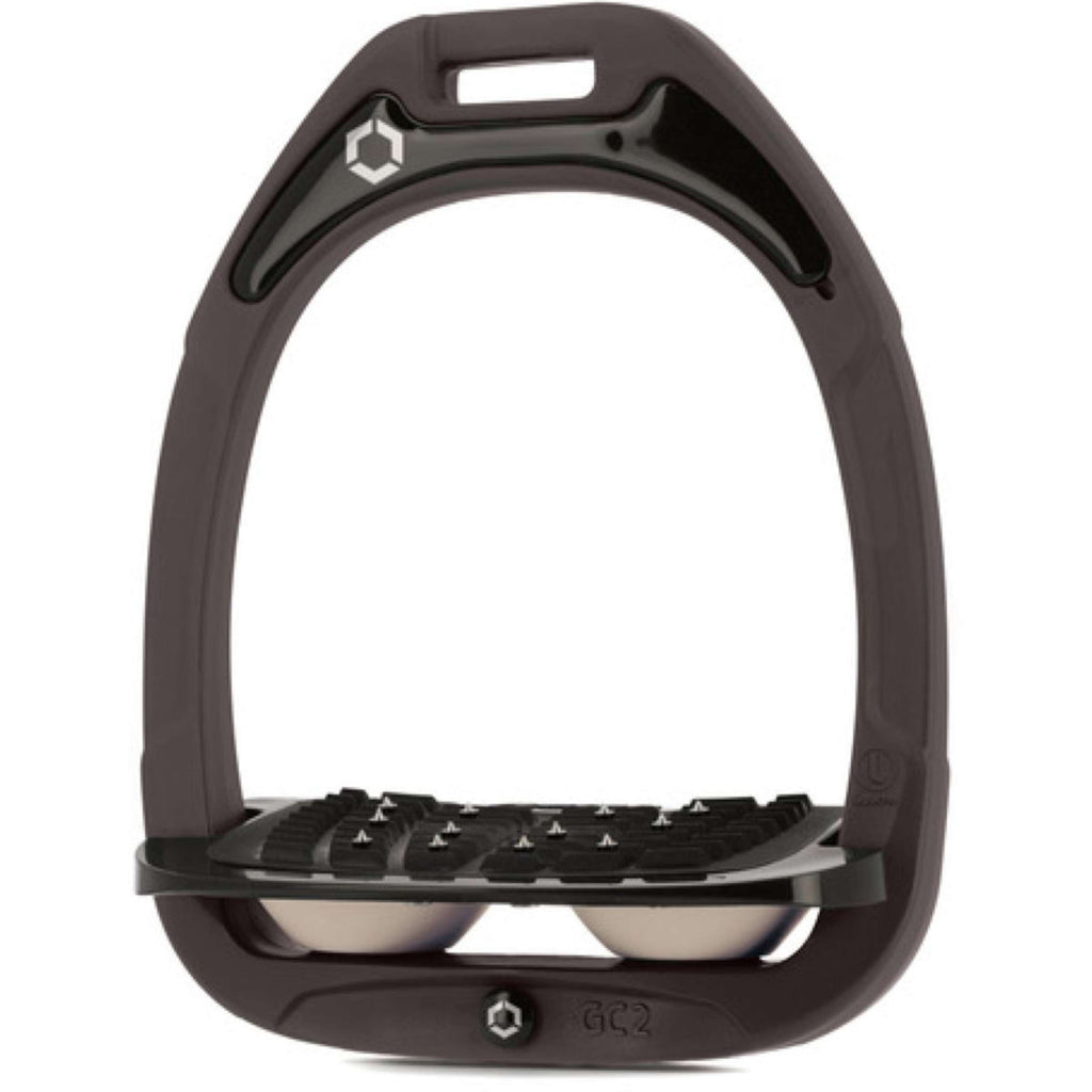 Flex-On Estribos de Seguridad Green Composite Inclined Ultra Grip Chocolate