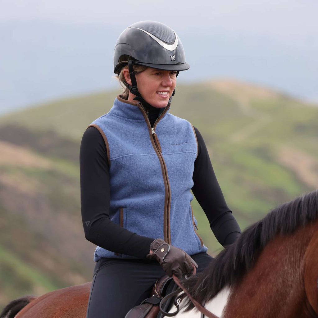 Aubrion by Shires Chaleco Original Fleece Azul