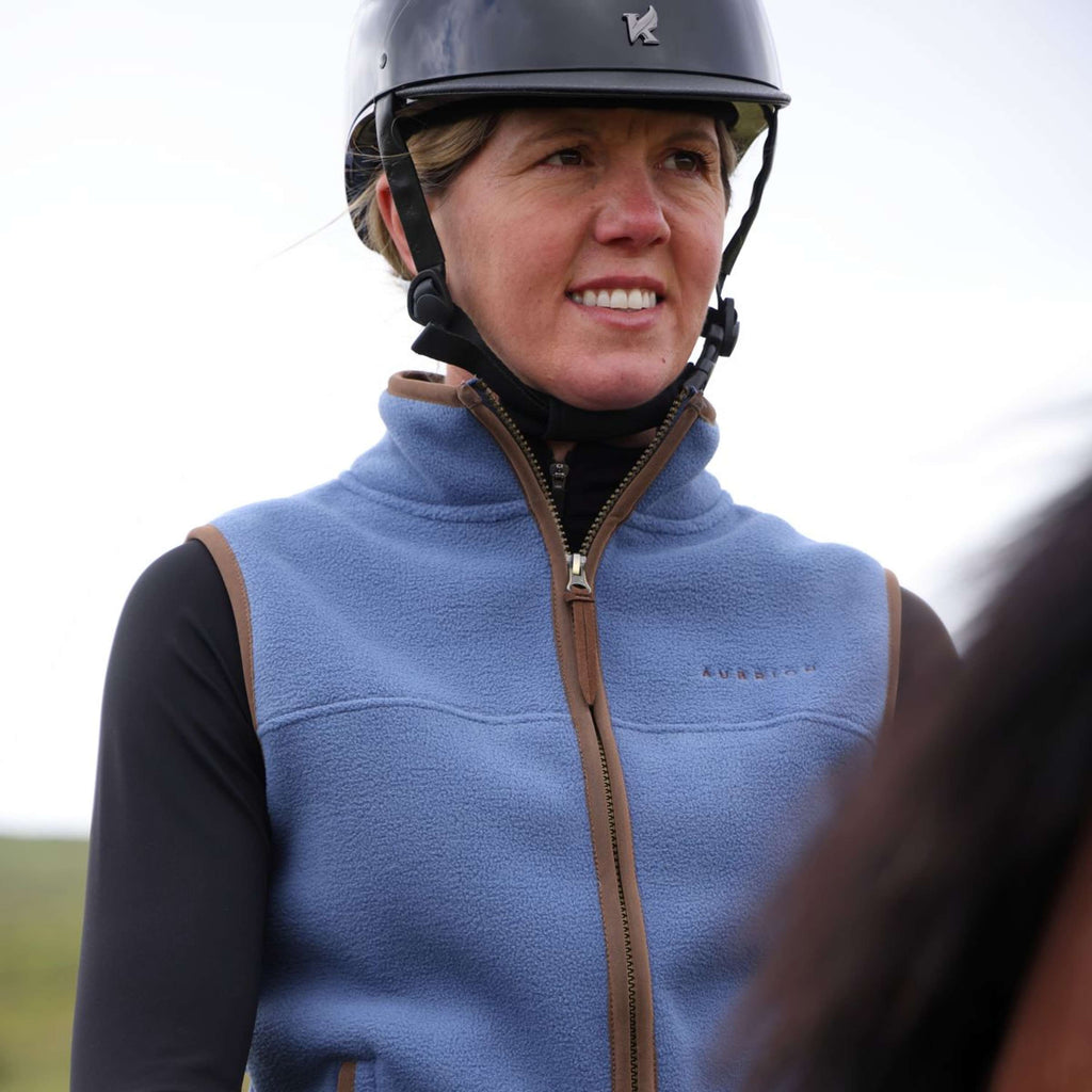 Aubrion by Shires Chaleco Original Fleece Azul