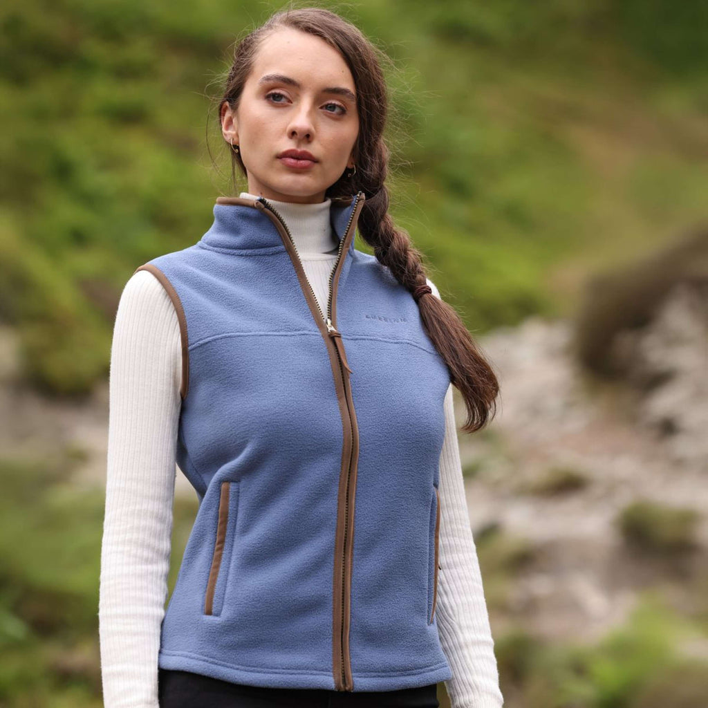 Aubrion by Shires Chaleco Original Fleece Azul