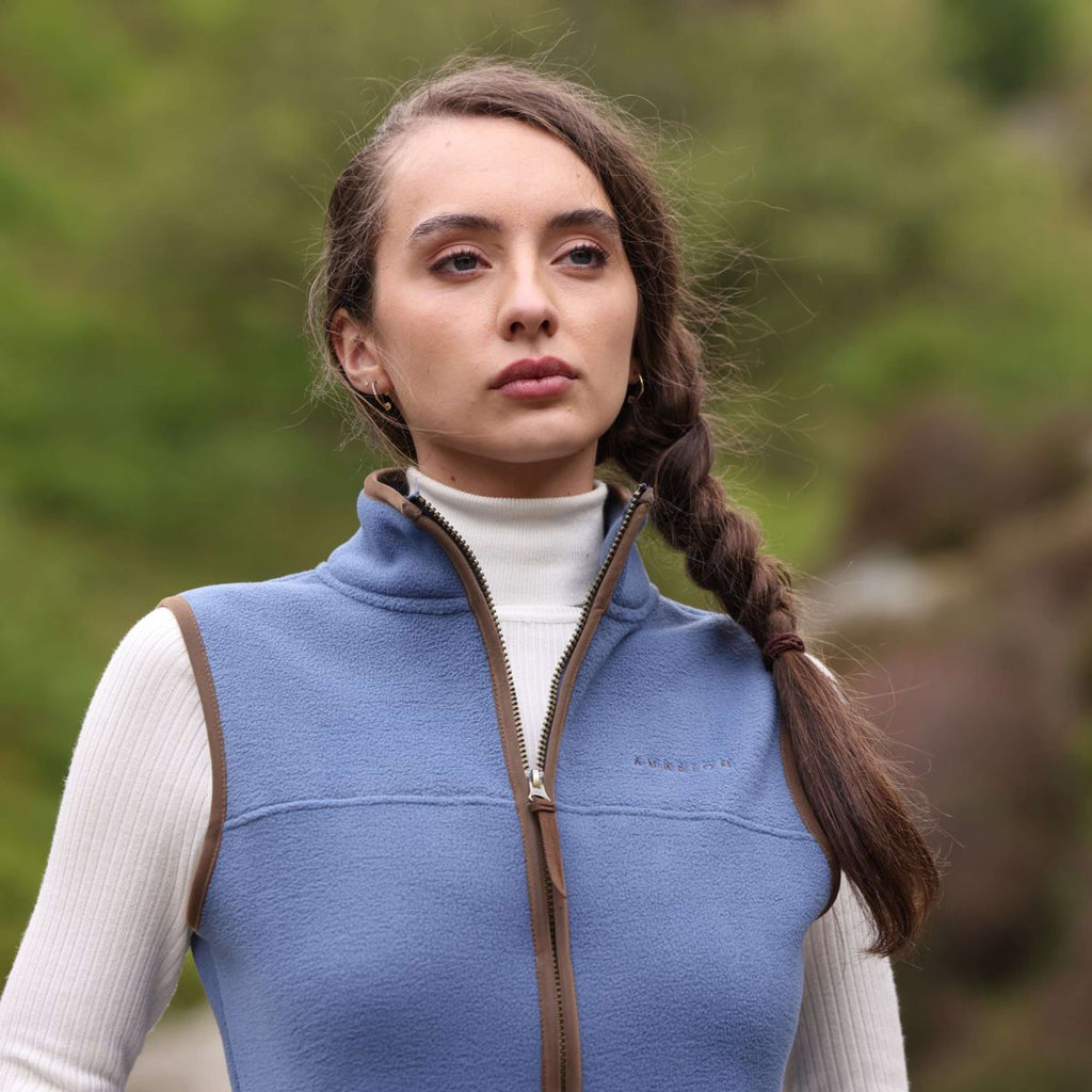 Aubrion by Shires Chaleco Original Fleece Azul