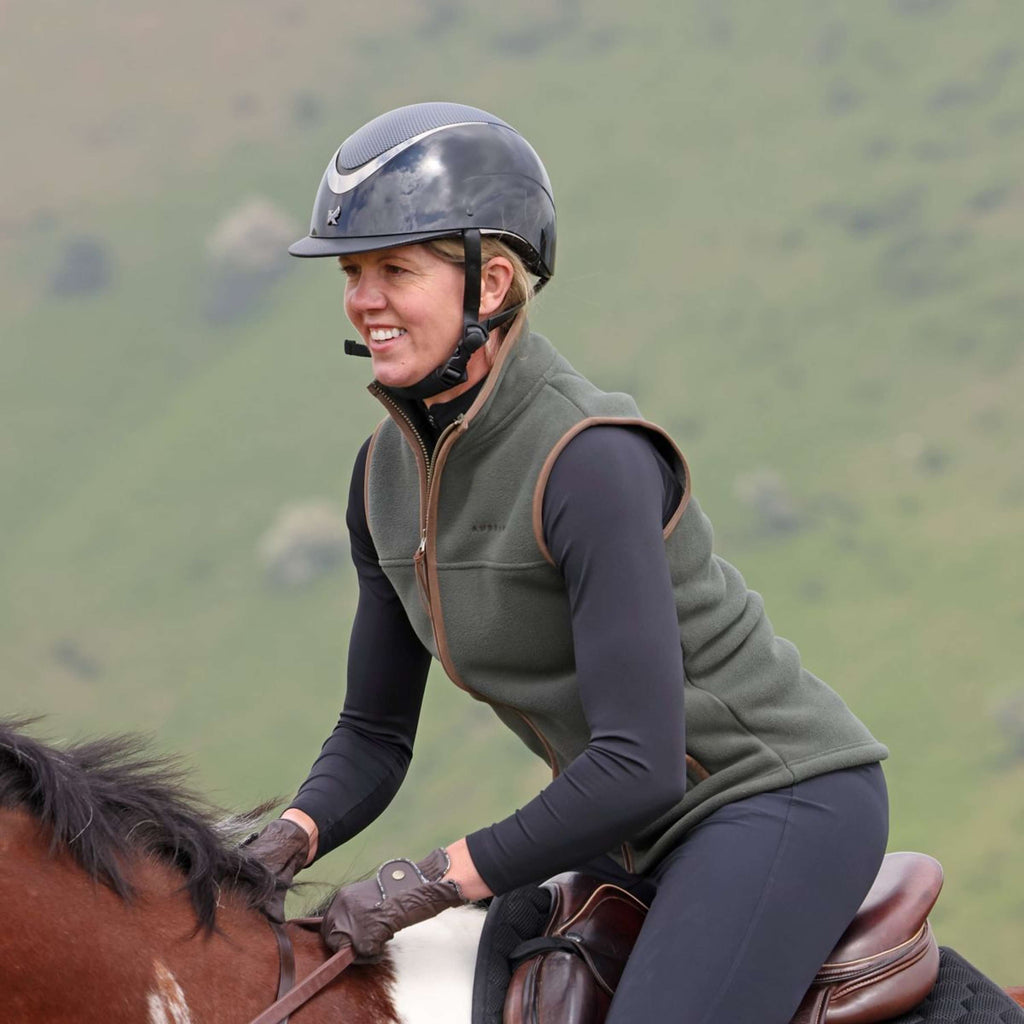 Aubrion by Shires Chaleco Original Fleece Verde