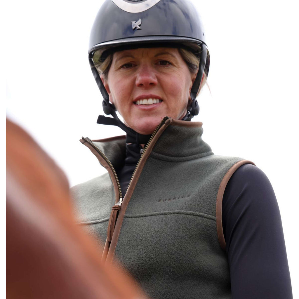 Aubrion by Shires Chaleco Original Fleece Verde
