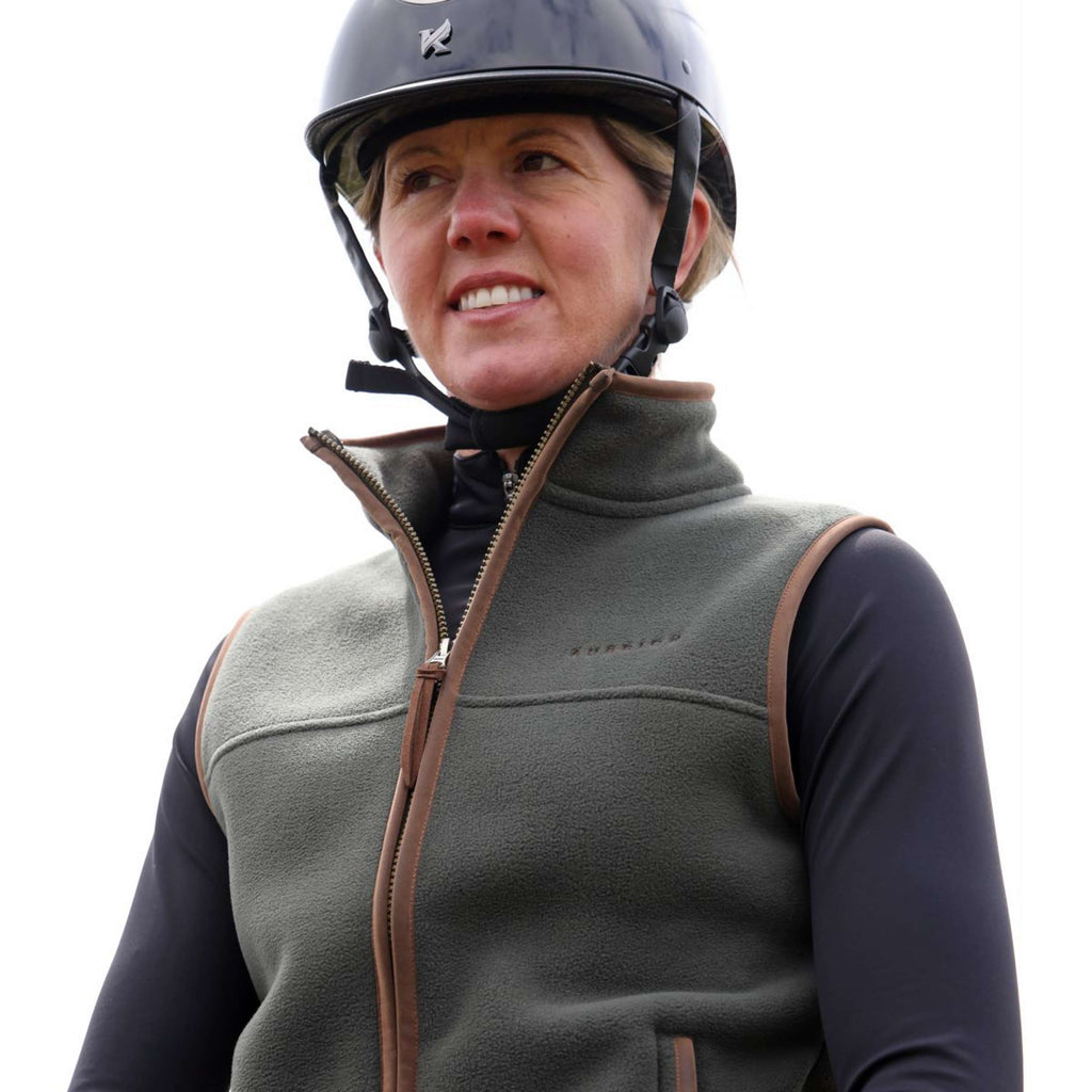 Aubrion by Shires Chaleco Original Fleece Verde