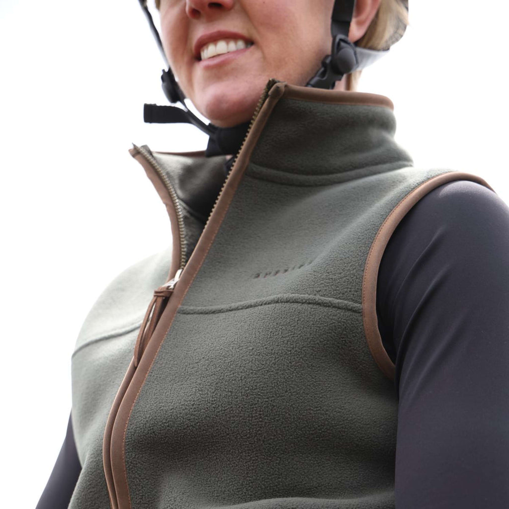 Aubrion by Shires Chaleco Original Fleece Verde