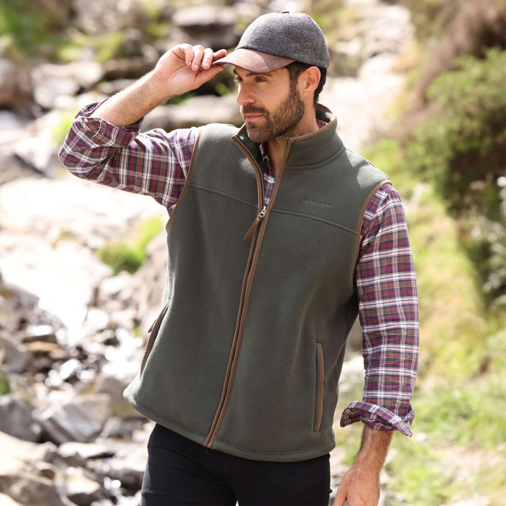 Aubrion by Shires Chaleco Original Fleece Verde