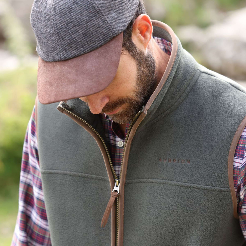 Aubrion by Shires Chaleco Original Fleece Verde