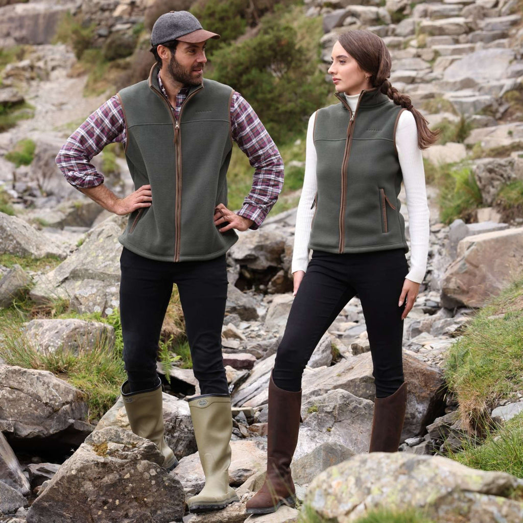 Aubrion by Shires Chaleco Original Fleece Verde