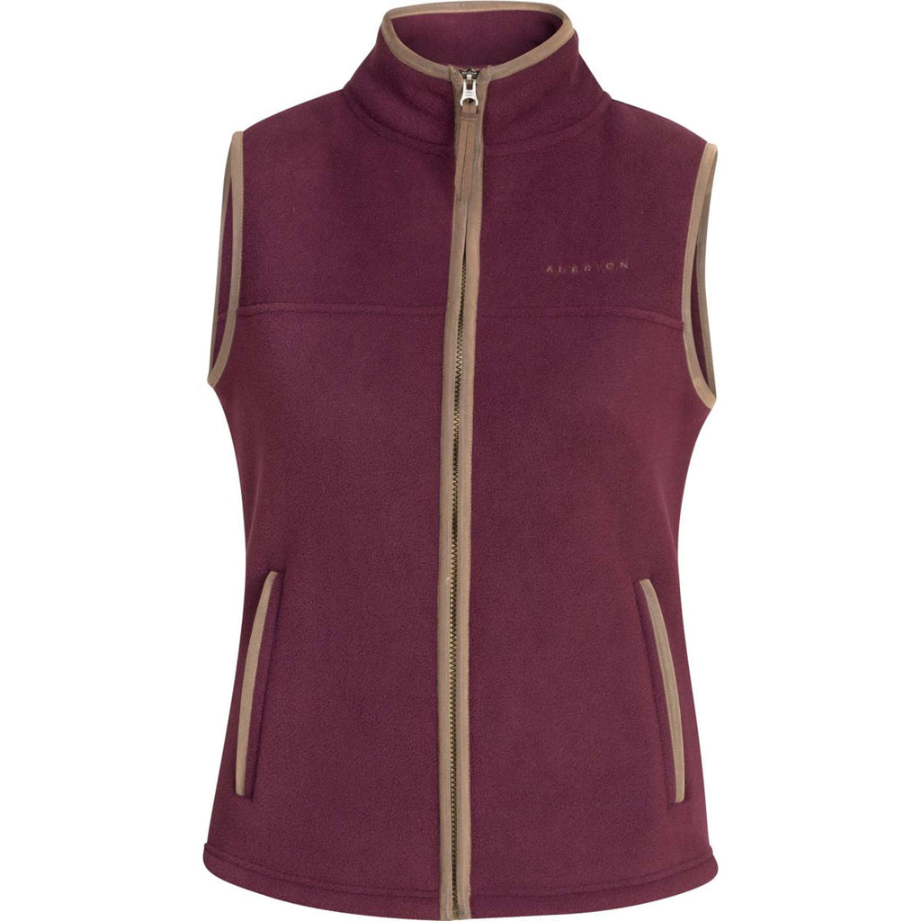 Aubrion by Shires Chaleco Original Fleece Maroon