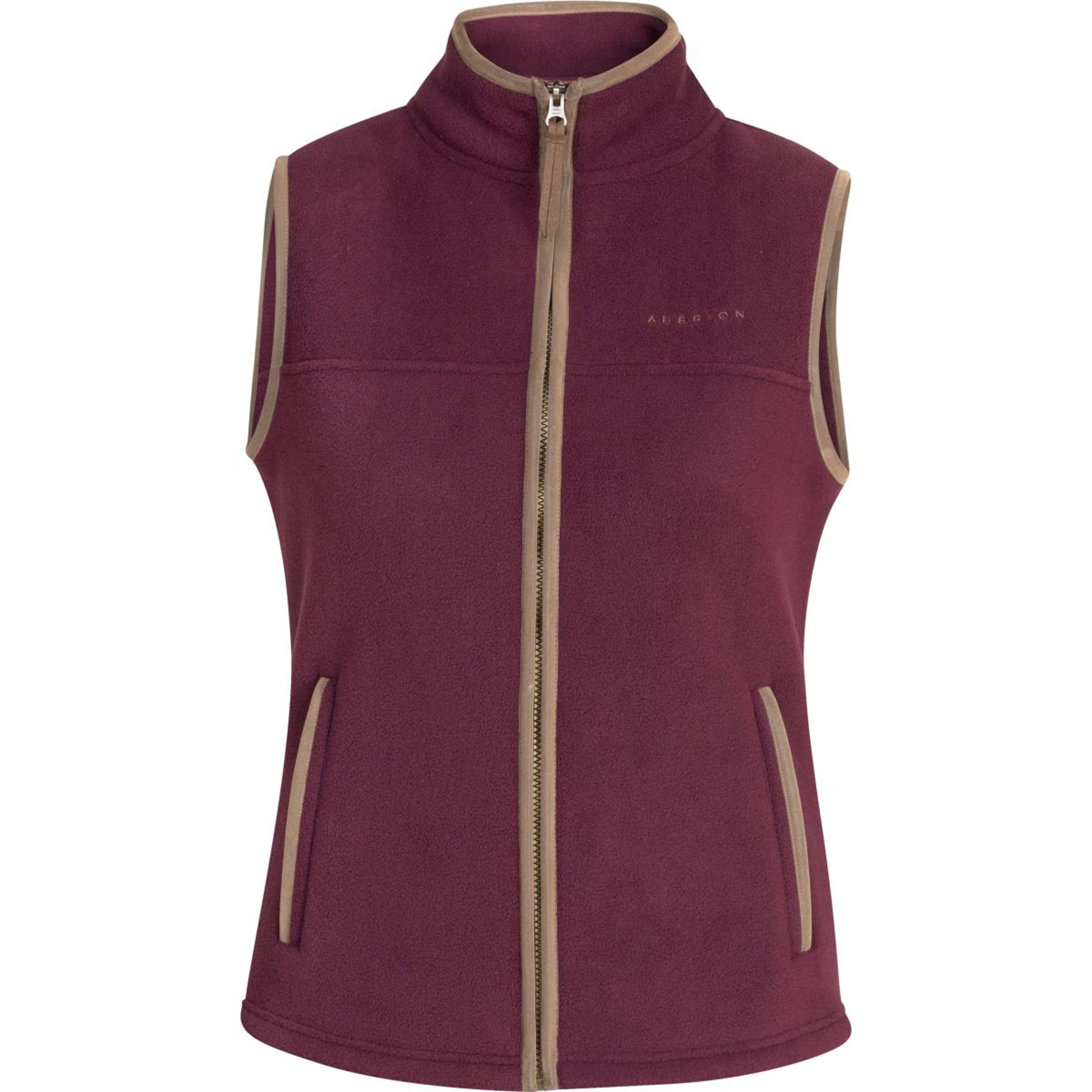 Aubrion by Shires Chaleco Original Fleece Maroon