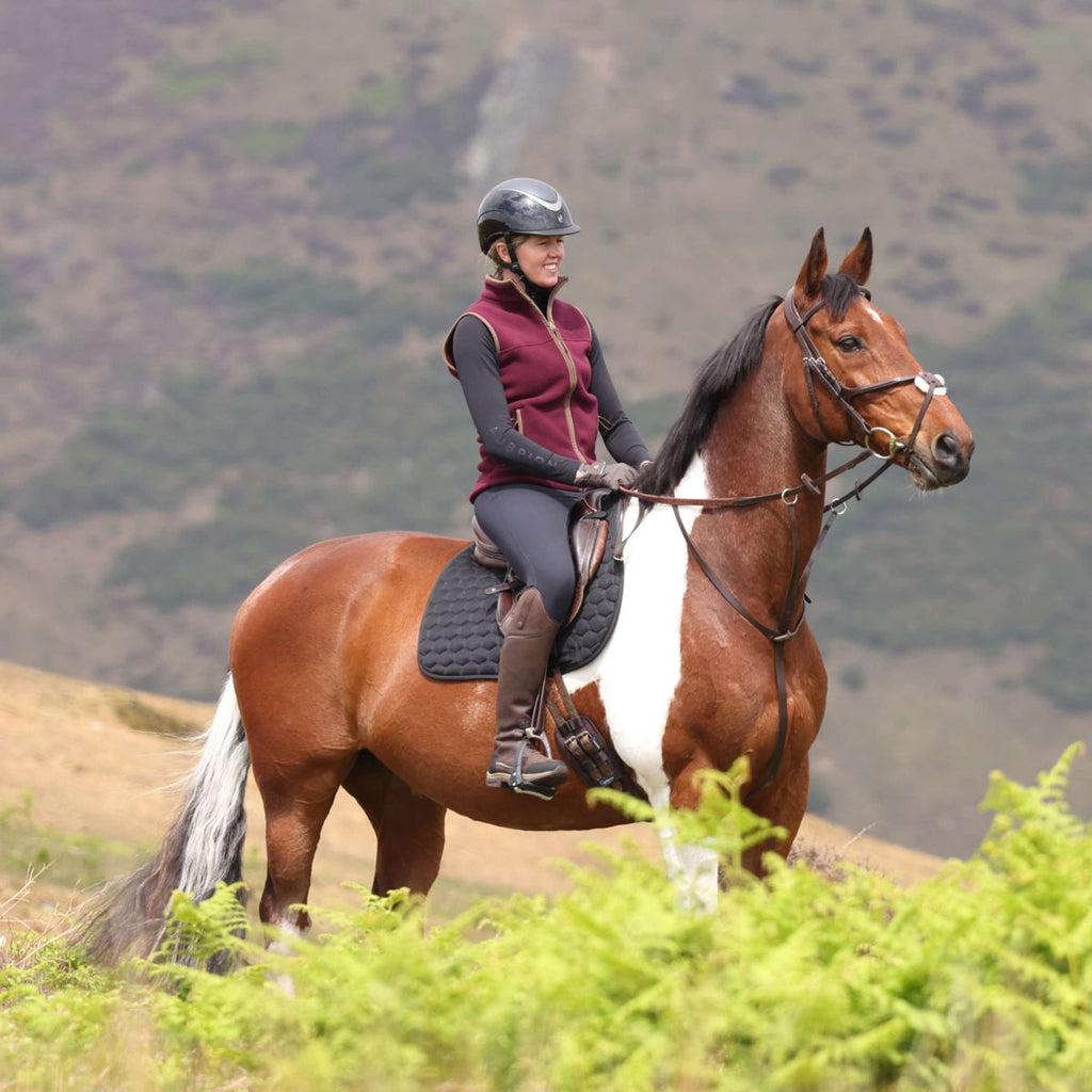 Aubrion by Shires Chaleco Original Fleece Maroon