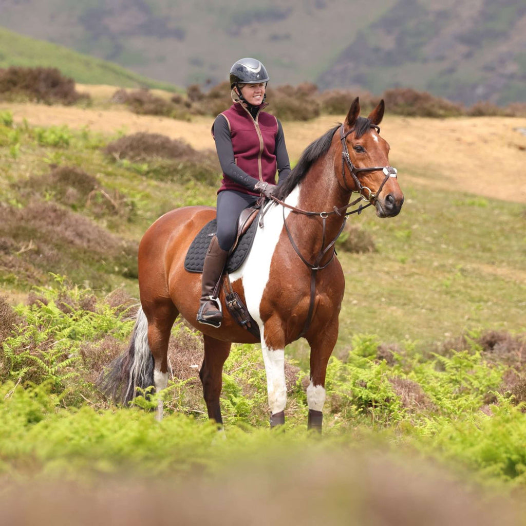 Aubrion by Shires Chaleco Original Fleece Maroon