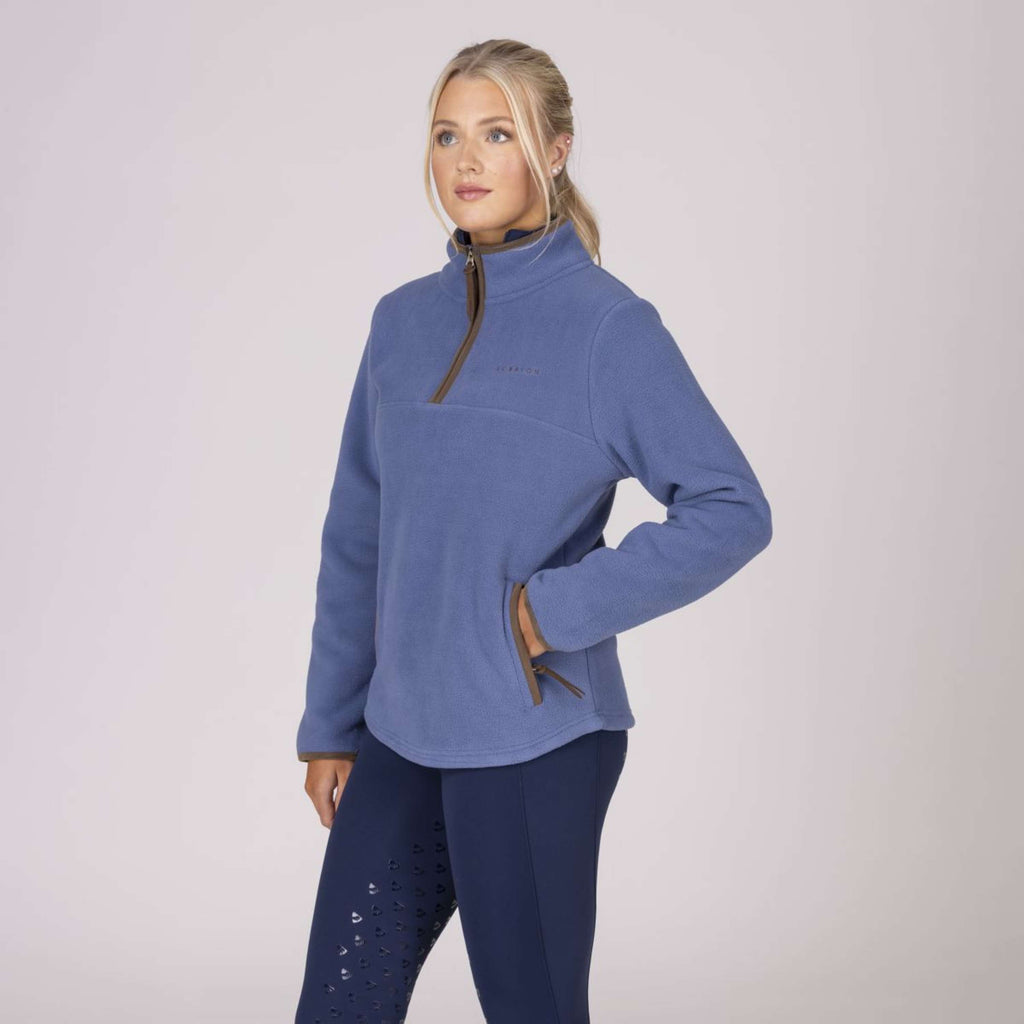 Aubrion by Shires Suéter Original Fleece Azul