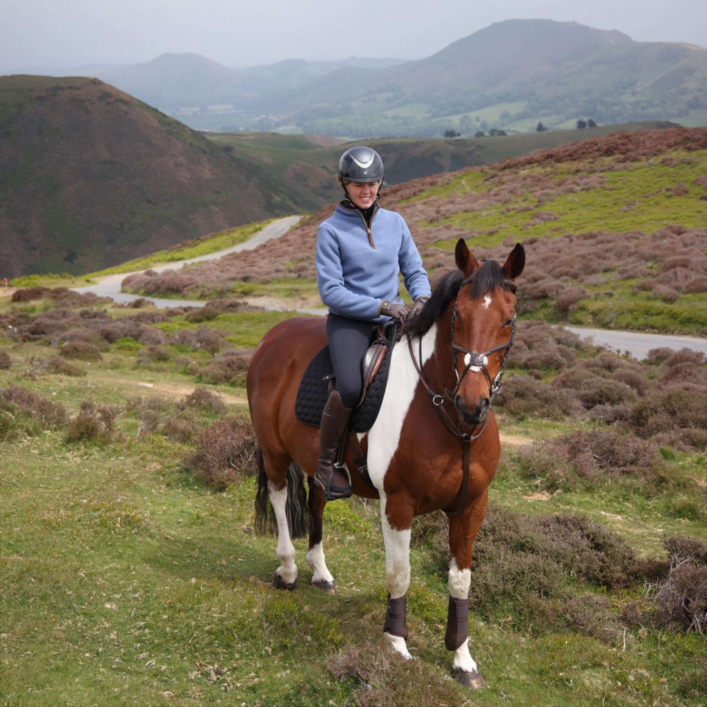 Aubrion by Shires Suéter Original Fleece Azul