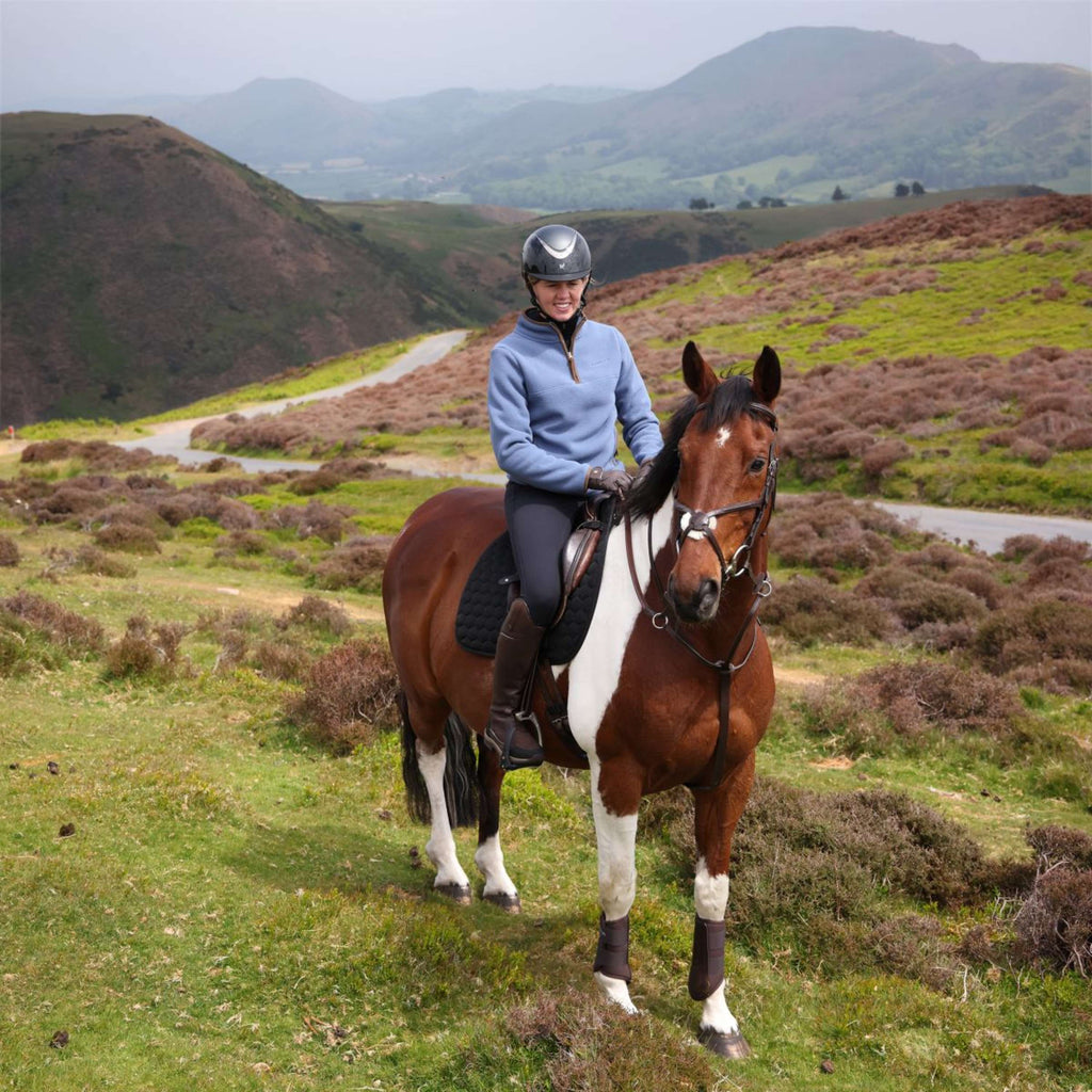 Aubrion by Shires Suéter Original Fleece Azul