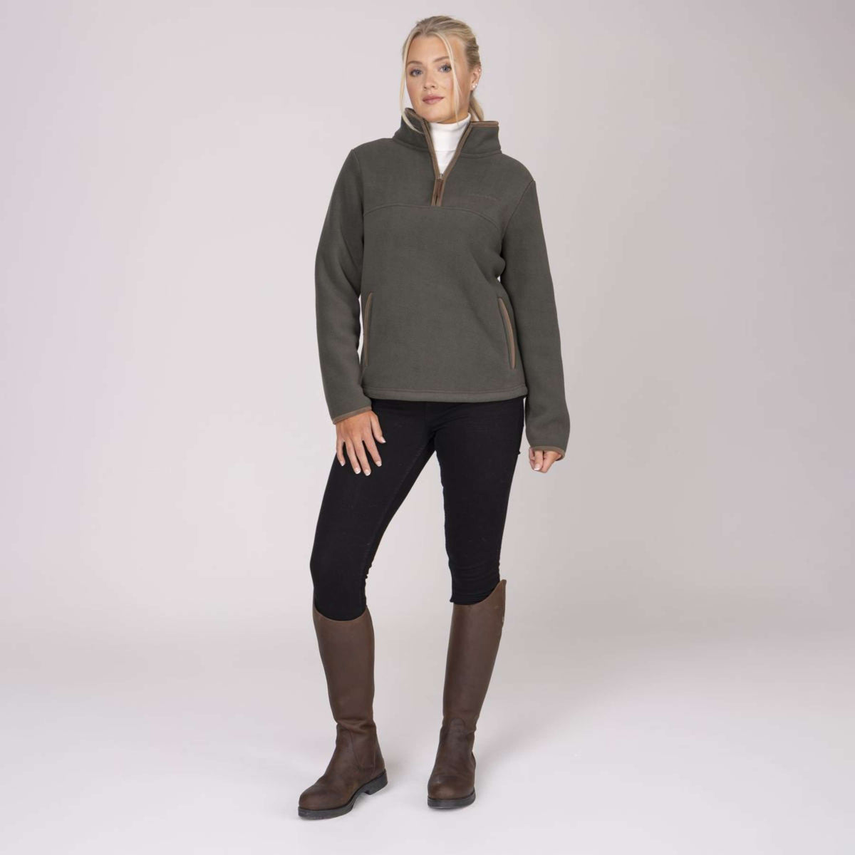 Aubrion by Shires Suéter Original Fleece Verde